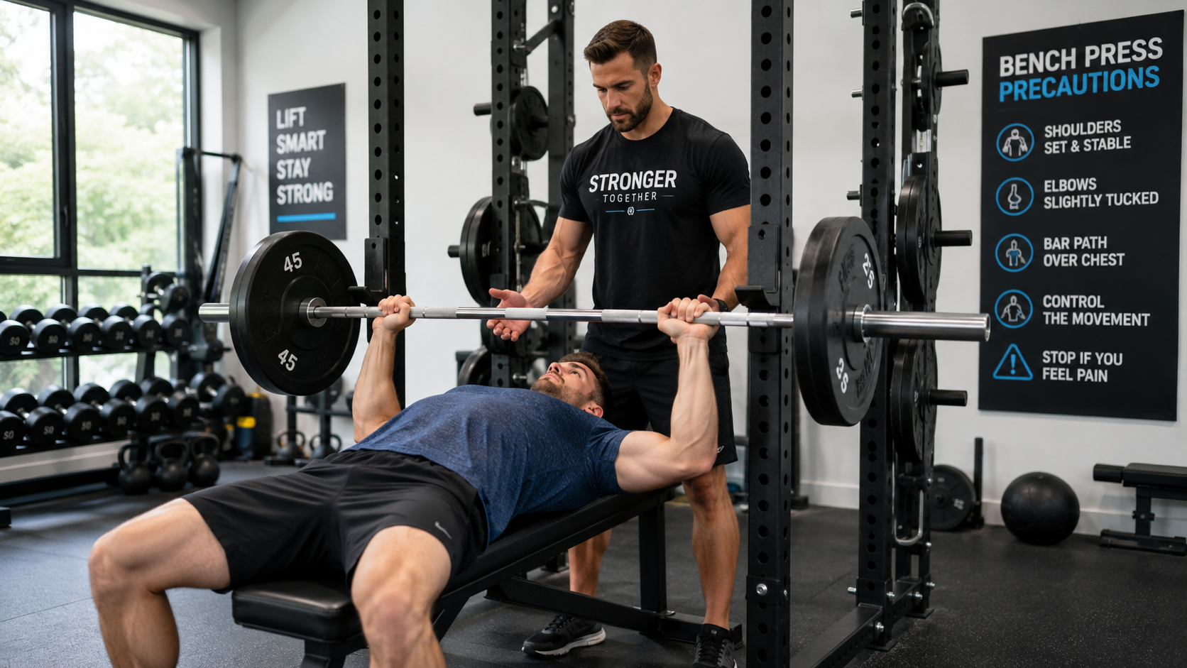 Bench Press Precautions: How to Protect Your Shoulders