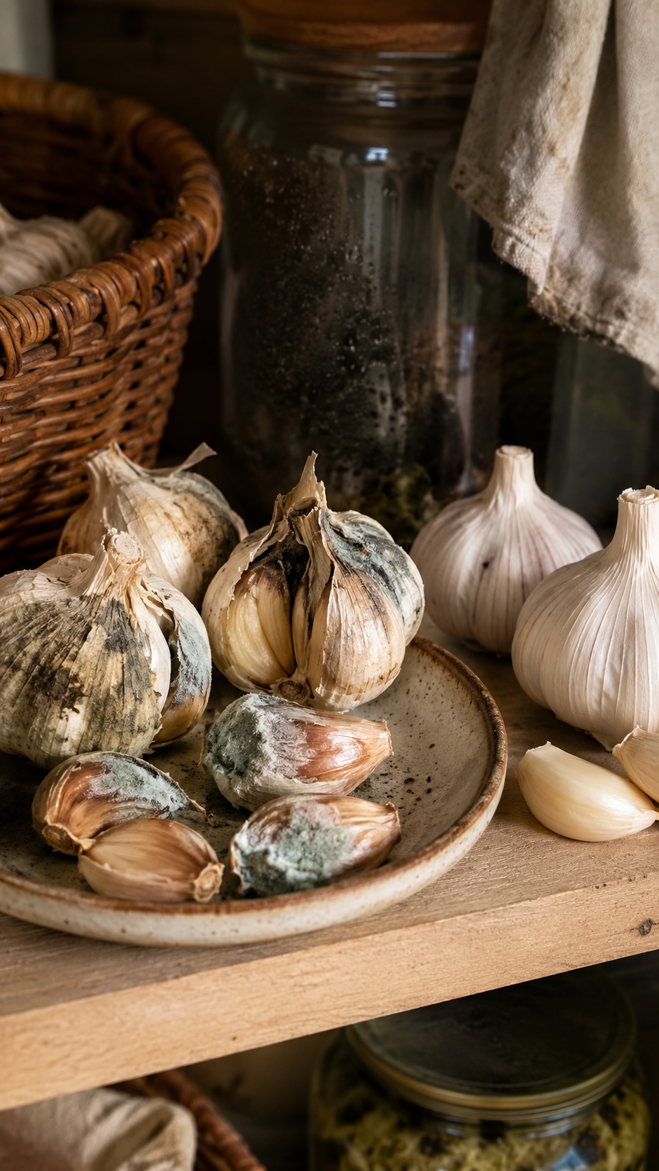 Why Garlic Gets Moldy When Stored the Wrong Way: Simple Kitchen Storage Tips That Actually Help