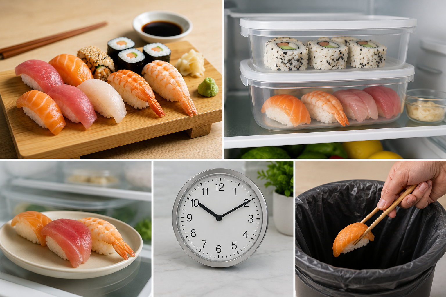 How Long Is Leftover Sushi Safe? Refrigeration, Reheating, and When to Throw It Away