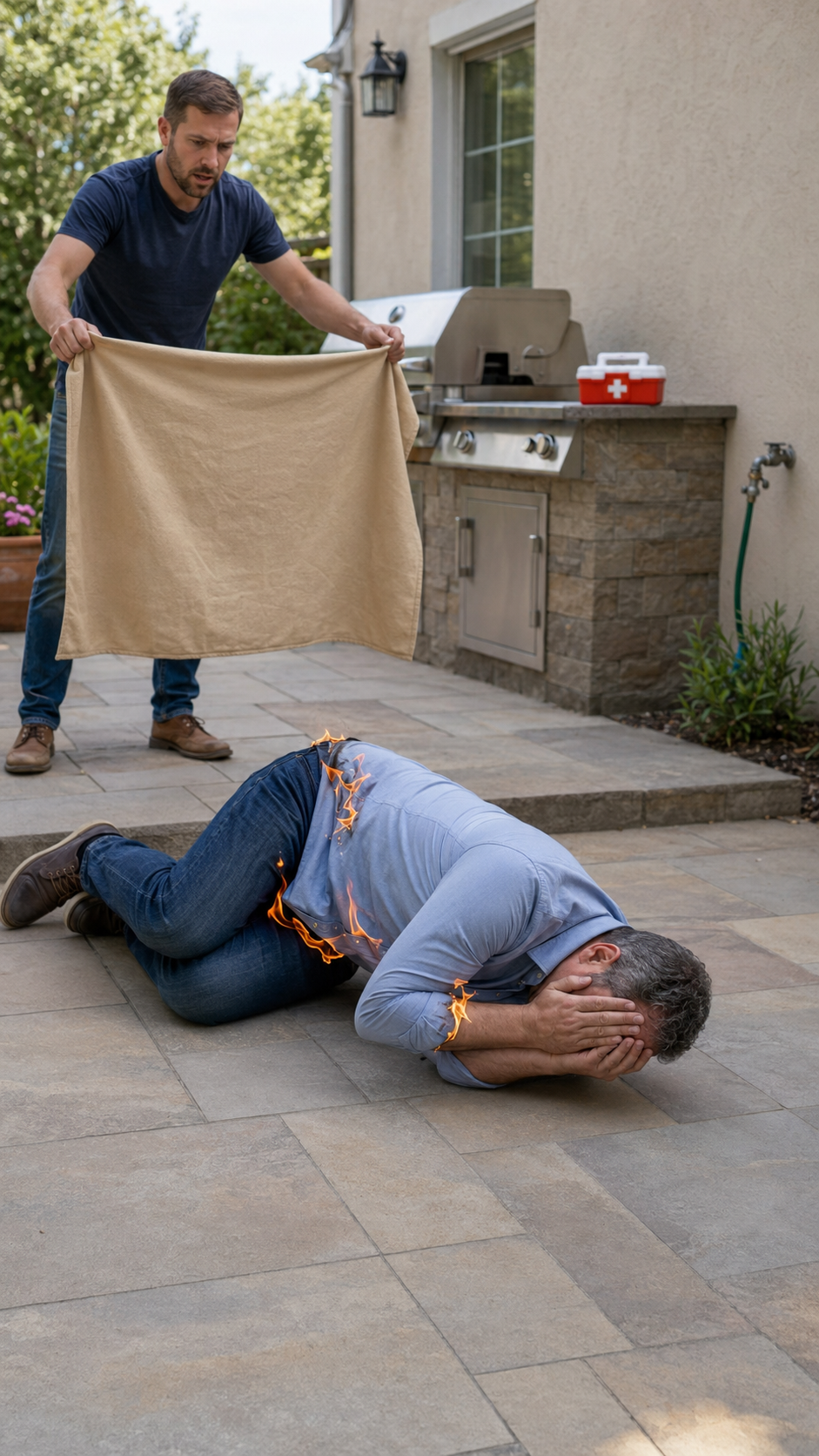 What to Do If Your Clothes Catch Fire: Stop, Drop, Roll, and Treat Burns Safely