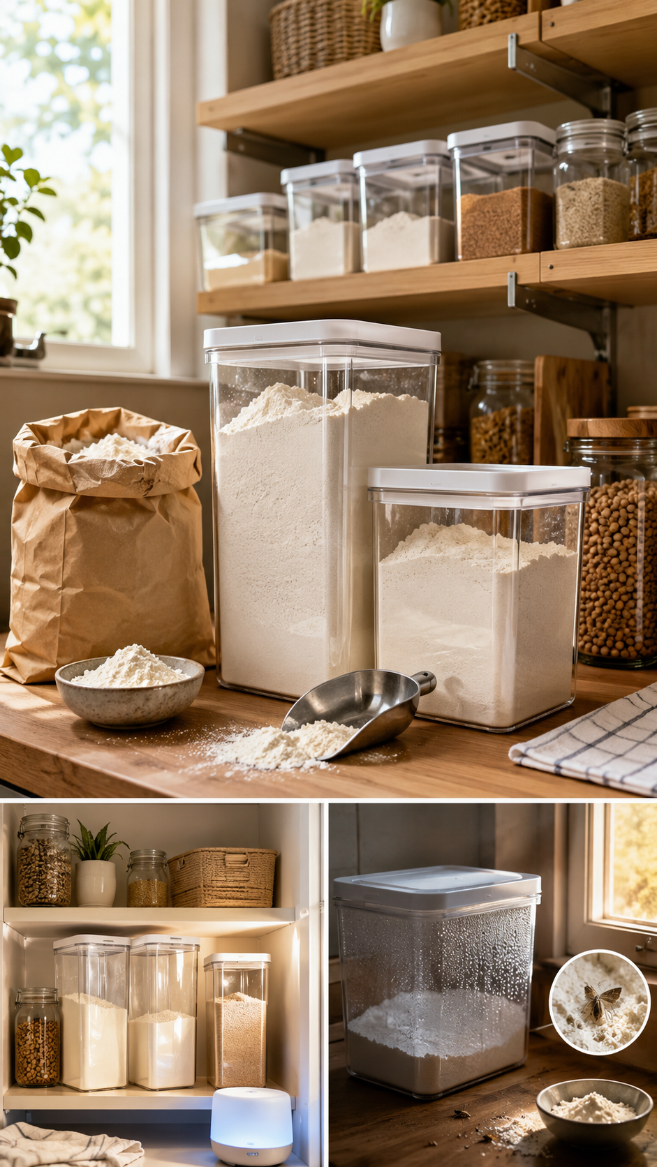 How to Store Flour in the Pantry: Prevent Moisture, Pests, and Rancidity